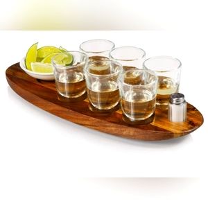 Shot Glasses with Tray